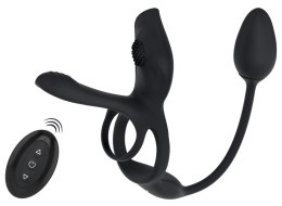 Couples Choice RC 5w1 Wielofunkcyjny System Wibracyjny Czarny Couples Choice
