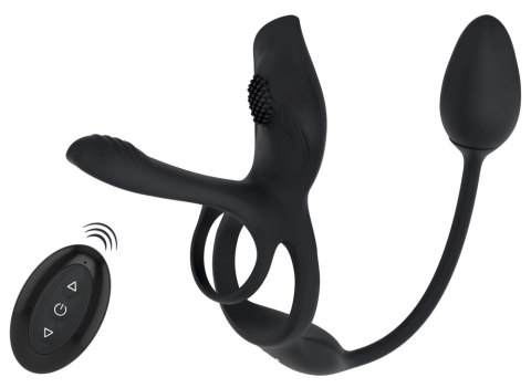 Couples Choice RC 5w1 Wielofunkcyjny System Wibracyjny Czarny Couples Choice