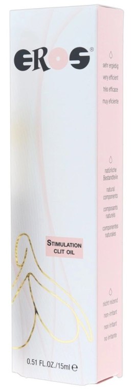 EROS Stimulation Clit Oil 15 ml - Naturalny Olejek do Stref Intymnych Eros