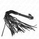 KINK Bicz z imitacji owczej skory 60 cm czarny - wytrzymały i stylowy KINK