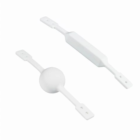 LOCKINK Zestaw brązowy - pasujący knebel kulkowy i gryzak z regulacją Lockink