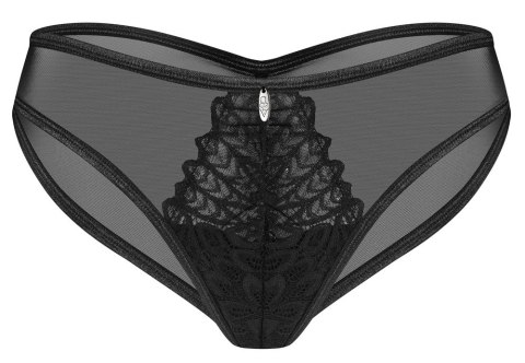 Obsessive Donarella figi połprzezroczyste czarne XS/S eleganckie Obsessive
