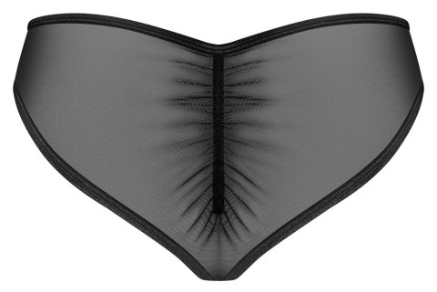 Obsessive Donarella figi połprzezroczyste czarne XS/S eleganckie Obsessive