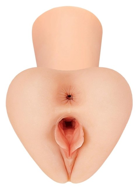 PDX Plus Pick Your Pleasure XL Stroker - Model dwukanałowy, jasny 22,9 cm PDX