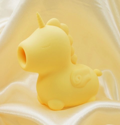 Unihorn Bean Blossom - urządzenie intymne z podwojnym silnikiem, silikon, fioletowe Unihorn