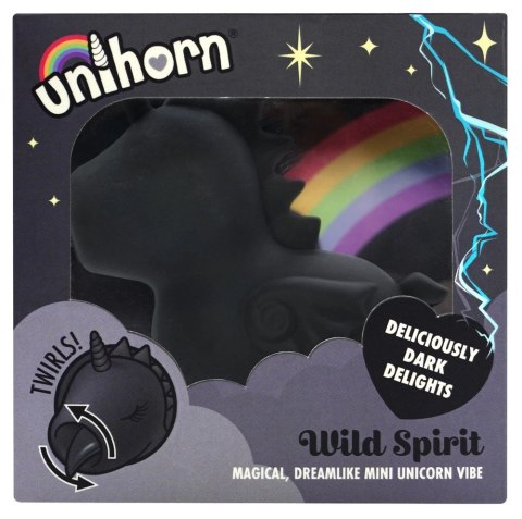 Unihorn Wild Spirit - Stymulator punktowy jednorożec, silikonowy, USB Unihorn