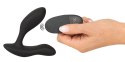 We-Vibe Vector+ Charcoal Black - Masażer prostaty z aplikacją i pilotem We-Vibe