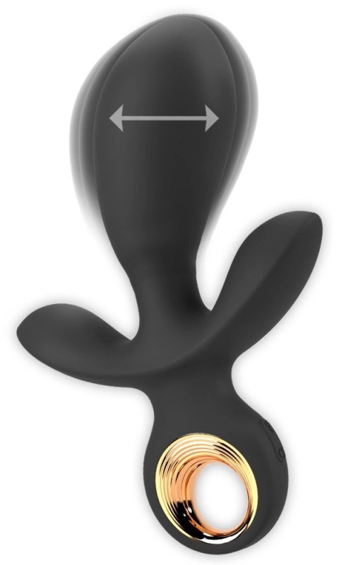 You2Toys Eternal Czarny - Nadmuchiwany Trojramienny System Wibrujący USB Eternal