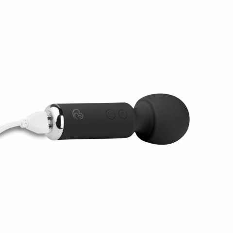 EasyToys Mini Vibe Wand Czarny - Kompaktowy Masażer USB 10 Trybow