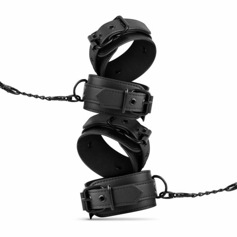EasyToys Zestaw Akcesoriow Bondage 5-częściowy Czarny Regulowany