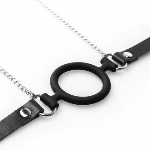 EasyToys zestaw silikonowy: pierścień ustny i regulowane klamry na ciało