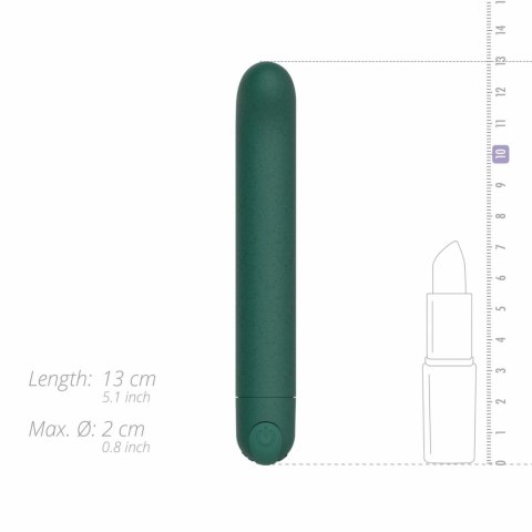Glov Eco G-spot Green - ekologiczny wibrator punktowy, 10 trybow