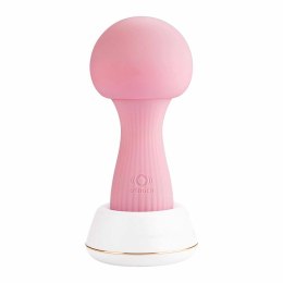 OTOUCH Mushroom Wand Pink - silikonowy model z 7 trybami i podstawką LED