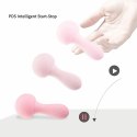 OTOUCH Mushroom Wand Pink - silikonowy model z 7 trybami i podstawką LED