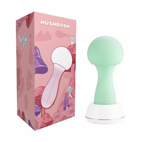 OTOUCH Mushroom Wand - silikonowy model relaksacyjny z podświetleniem, teal