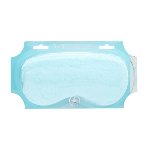 Bijoux Indiscrets Fluffy Mask Powder Blue - miękka maska na oczy Ouch! by Shots