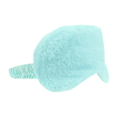Bijoux Indiscrets Fluffy Mask Powder Blue - miękka maska na oczy Ouch! by Shots
