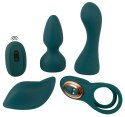 Couples Choice Zestaw Mini Wibratorow 4w1 Zielony z Pilotem RC Couples Choice
