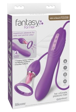 Fantasy For Her Her Ultimate Pleasure MaxP - system ssący z ruchomym języczkiem Fantasy For Her