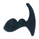 LEVELZ Double Ripple Czarny Masażer Prostaty Silikonowy Ergonomiczny Levelz by Shots