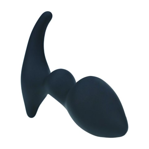 LEVELZ Double Ripple Czarny Masażer Prostaty Silikonowy Ergonomiczny Levelz by Shots