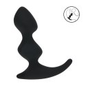 LEVELZ Double Ripple silikonowy masażer anatomiczny czarny Levelz by Shots