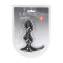LEVELZ Double Ripple silikonowy masażer anatomiczny czarny Levelz by Shots