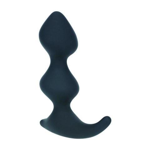 LEVELZ Double Ripple silikonowy masażer anatomiczny czarny Levelz by Shots