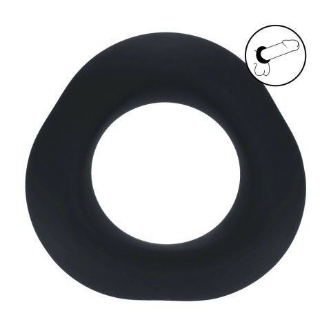 LEVELZ Ergo Pierścień Silikonowy Black - Elastyczny Stretcher Premium Levelz by Shots
