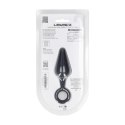 LEVELZ Korek Anatomiczny z Uchem M Czarny Silikonowy Premium Levelz by Shots