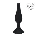 LEVELZ Korek anatomiczny silikonowy XL czarny smukły model Levelz by Shots