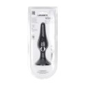 LEVELZ Korek anatomiczny silikonowy XL czarny smukły model Levelz by Shots