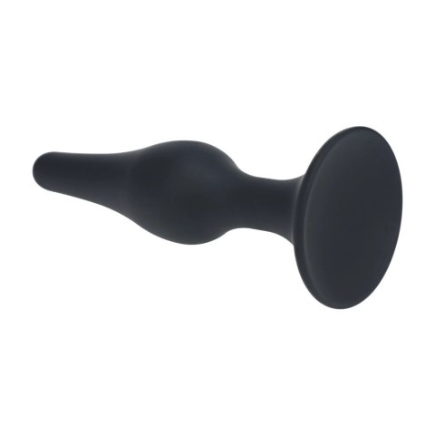 LEVELZ Korek anatomiczny silikonowy XL czarny smukły model Levelz by Shots