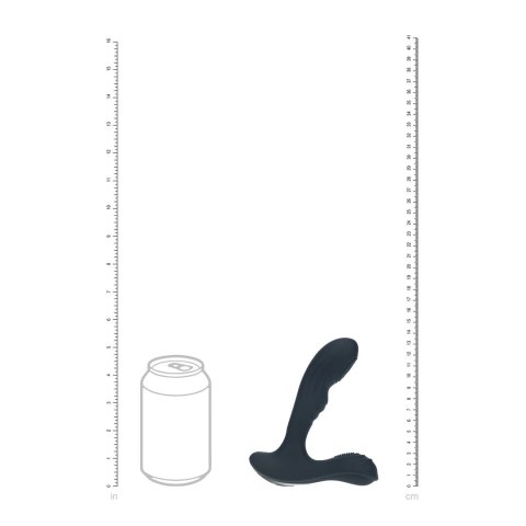 LEVELZ Men Wand Intymny Masażer Prostaty z Funkcją Wibracji Czarny Levelz by Shots