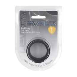 LEVELZ Opaska Silikonowa Powiększająca L 34mm Czarna Levelz by Shots