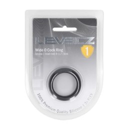 LEVELZ Pierścień Silikonowy Anatomiczny S 30mm Czarny Levelz by Shots