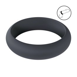 LEVELZ Pierścień Silikonowy L 42mm Czarny - Anatomiczny Design Levelz by Shots