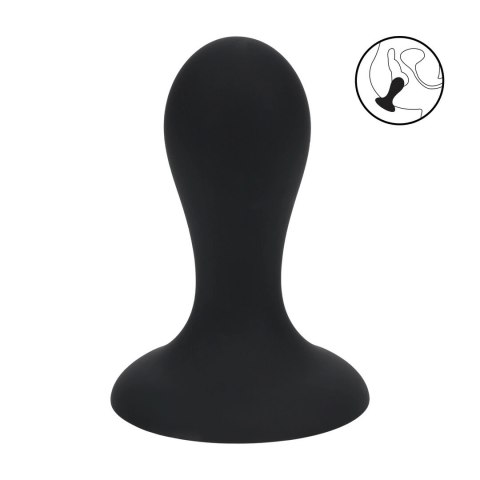 LEVELZ Rattle Plug S Czarny - anatomiczna wtyczka silikonowa z systemem kulek Levelz by Shots
