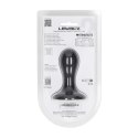 LEVELZ Rattle Plug S Czarny - anatomiczna wtyczka silikonowa z systemem kulek Levelz by Shots