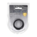 LEVELZ Silikonowy Pasek Anatomiczny M 34mm Czarny - Wytrzymały i Elastyczny Levelz by Shots