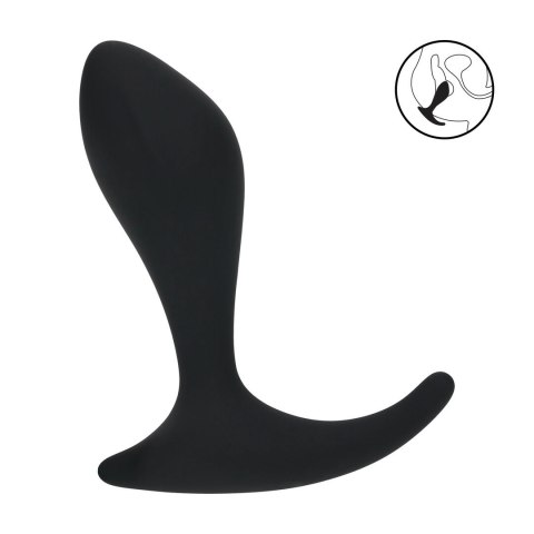 LEVELZ Single Ripple silikonowy masażer anatomiczny czarny Levelz by Shots