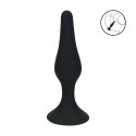 LEVELZ Slim Anatomiczny Korek Silikonowy M Czarny Levelz by Shots