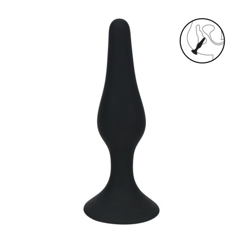 LEVELZ Slim Anatomiczny Korek Silikonowy M Czarny Levelz by Shots