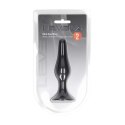 LEVELZ Slim Anatomiczny Korek Silikonowy M Czarny Levelz by Shots