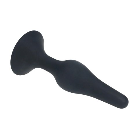 LEVELZ Slim Anatomiczny Korek Silikonowy M Czarny Levelz by Shots