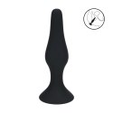 LEVELZ Slim Plug silikonowy anatomiczny rozmiar L czarny Levelz by Shots