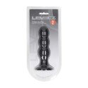 LEVELZ Tri Rattle Plug L Czarny - silikonowy model z systemem drgań Levelz by Shots