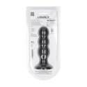LEVELZ Tri Rattle Plug L Czarny - silikonowy model z systemem drgań Levelz by Shots