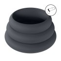 LEVELZ Zestaw 3 silikonowych pierścieni anatomicznych S/M/L czarne Levelz by Shots