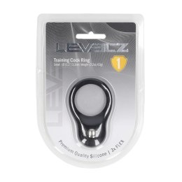 LEVELZ silikonowy pierścień treningowy S czarny z obciążeniem Levelz by Shots